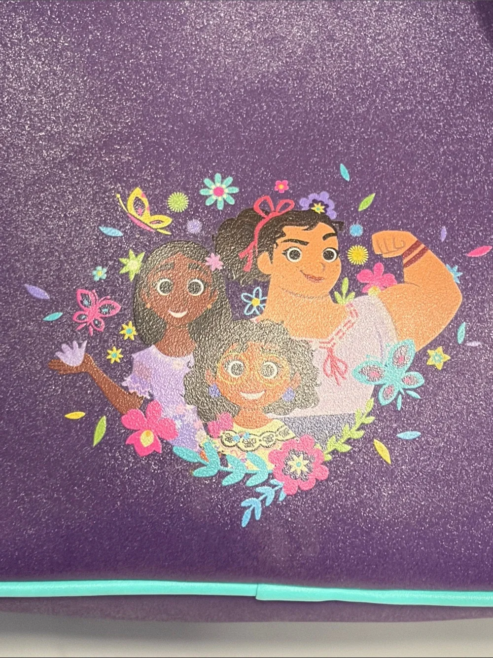 Disney Loungefly Encanto Purple Floral Mini Backpack